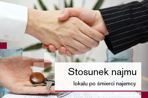 Wejście w stosunek najmu lokalu po śmierci najemcy