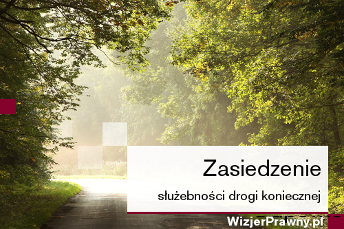 Zasiedzenie służebności drogi koniecznej