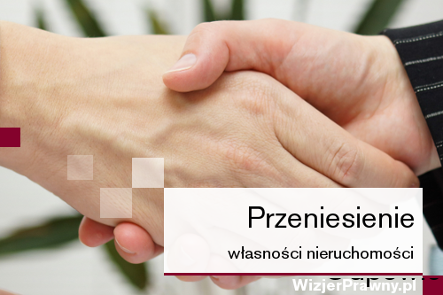 Przeniesienie własności nieruchomości