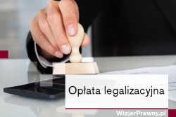 Opłata legalizacyjna